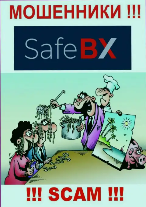 Пользуясь наивностью лохов, Safe BX втягивают лохов в свой разводняк
