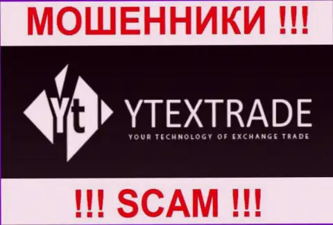 Логотип мошеннического форекс дилингового центра YtexTrade Ltd
