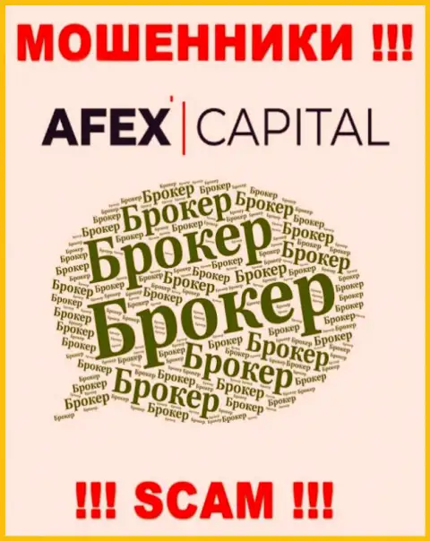 Не верьте, что область деятельности Afex Capital - Брокер законна - развод