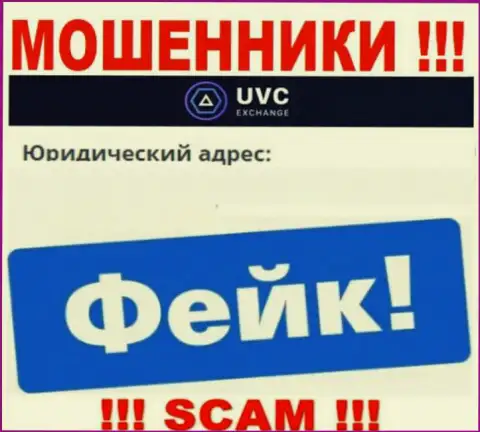 Сведения на сайте UVC Exchange о юрисдикции организации - это обман, не позвольте себя облапошить