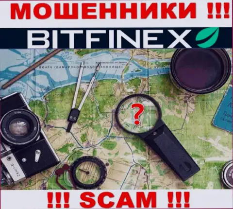 Посетив web-сайт мошенников Bitfinex, Вы не сумеете отыскать информацию по поводу их юрисдикции