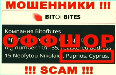 БитОфБитес Ком - это интернет-кидалы, их место регистрации на территории Cyprus