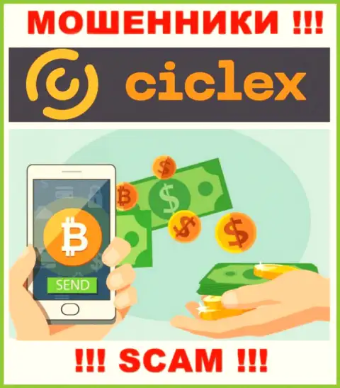 Ciclex не вызывает доверия, Криптовалютный обменник - это конкретно то, чем заняты указанные интернет мошенники
