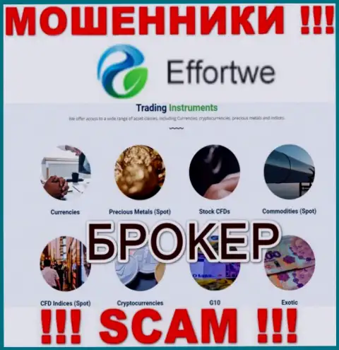 Effortwe365 Com оставляют без вложенных средств лохов, которые поверили в легальность их деятельности