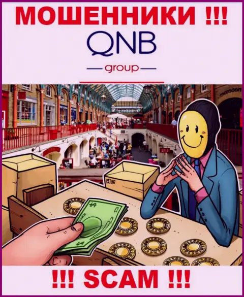 Обещание получить доход, увеличивая депо в конторе QNB Group это РАЗВОД !!!