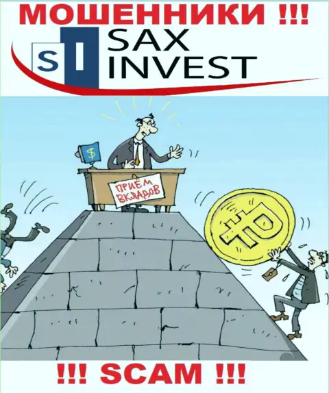 SaxInvest не внушает доверия, Investments - это конкретно то, чем занимаются эти интернет шулера