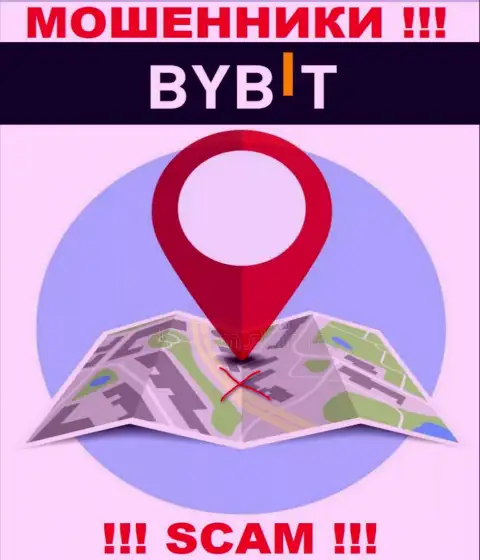 ByBit Com не указали свое местонахождение, на их ресурсе нет данных о юридическом адресе регистрации