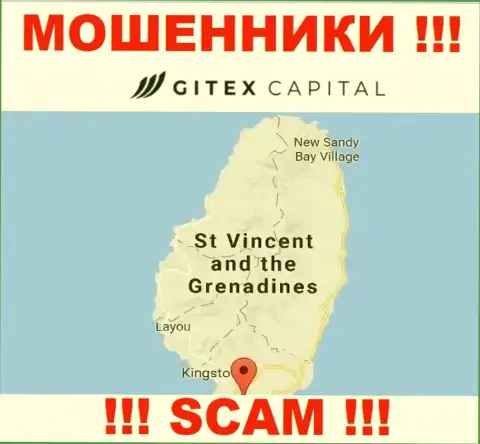 У себя на сайте GitexCapital написали, что зарегистрированы они на территории - St. Vincent and the Grenadines
