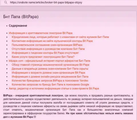 Подробный обзор BitPapa, отзывы клиентов и доказательства лохотрона