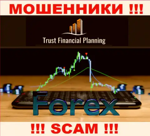 FOREX - конкретно в указанной области промышляют наглые internet мошенники Trust-Financial-Planning