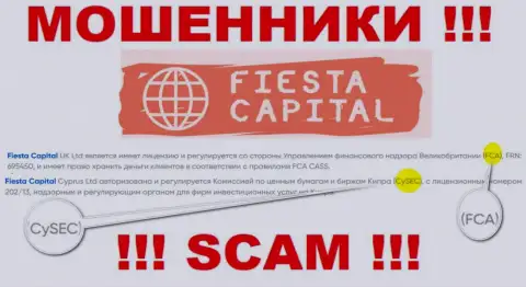 Cyprus Securities and Exchange Commission - регулятор-мошенник, который прикрывает противозаконные манипуляции Fiesta Capital