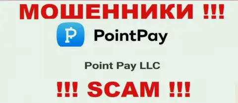 На онлайн-ресурсе Point Pay говорится, что Point Pay LLC это их юридическое лицо, но это не обозначает, что они надежные