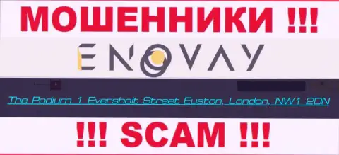 Юридический адрес регистрации компании EnoVay фиктивный - иметь дело с ней весьма опасно